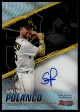 2021 Bowman's Best #B21-SP Shalin Polanco Best of 2021 Autographs Refractor