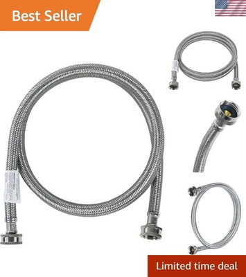 #ad Reliable 4ft PVC Core Washing Machine Hose Weather Resistant amp; Easy to Install $39.99