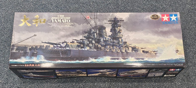 Tamiya 78025 Japanese Battleship Yamato 1/350 Scale Premium Model Kit No. 25 New