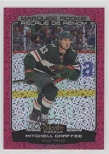 2022-23 O-Pee-Chee Platinum Marquee Rookies Violet Pixels Mitchell Chaffee 1h6a