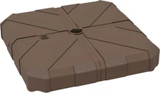 Square Patio Umbrella Base, Cantilever Offset Umbrella Base Heavy Duty Outdoor U