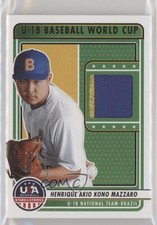 2023 USA Baseball Stars & Stripes Prime 4/10 Henrique Akio Kono Mazzaro tj1