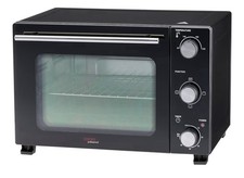 Cooks Professional 48L Mini Oven  Tabletop Multi Function 1500W Black Silver