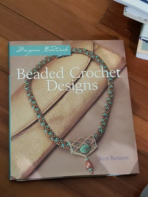 Designer Beadwork Beaded Crochet Designs Ann Benson Unique Patterns Earrings 