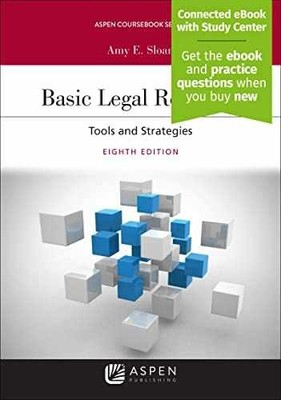 Basic Legal Research: Tools and - Paperback, by Sloan Amy E. - Very Good z