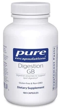 Pure Encapsulations Digestion GB - Digestive Enzyme Supplement Gallbladder 180
