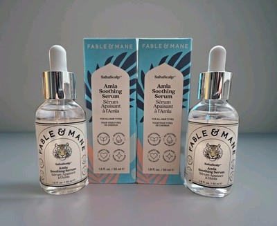 2 Stück Fable & Mane SahaScalp Amla Soothing Serum 2 x 55 ml All Hair Types 