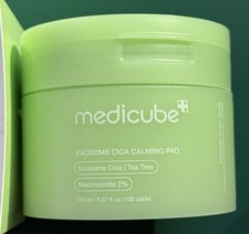 MEDICUBE Exosome Cica Calming Soothing Toner Pad | 150ml (100 Pads), KBeauty