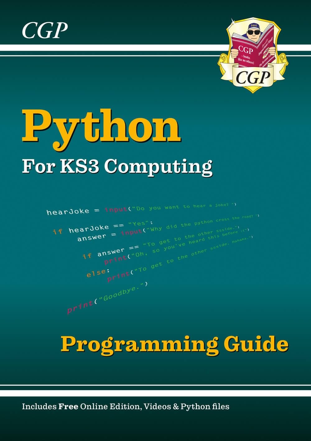KS3 Computing: Python Programming Guide with Online Edition, Files &...