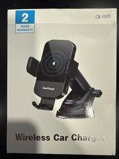 NEW Wireless Car Charger 15W Fast Charging Auto Clamp Car Charger Phone mount