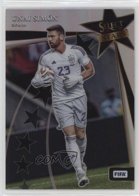 2022-23 Panini Select FIFA Select Stars Unai Simon Unai Simón #16 11x6