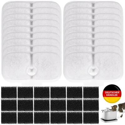 MARKENLOS 36 Packungen Ersatzfilter für Petlibro 2.5L Cat Water Fountain PLWF005 PLWF115