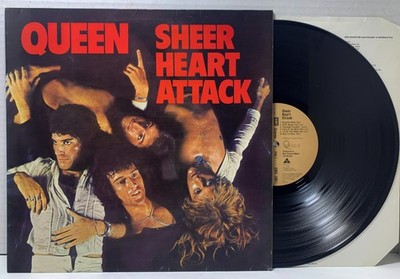 LP Queen Sheer Heart Attack EMC 3061 UK 1974 Cut Inners 1st Press Vinyl VG+ 4U
