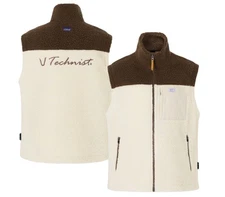 TECHNIST 25F/W Unisex Badminton Fleece Vest Sportswear Casual Top NWT TNJ45123