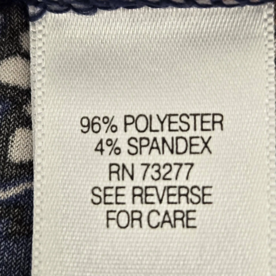 Blusa Pullover Dana Buchman Mujer XL Azul Marino Cachemira Cuello en V Foto 3 de 4