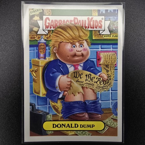 DONALD Dump [Light Blue] #3a Garbage Pail Kids American As Apple Pie card