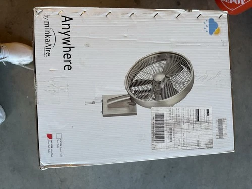 Minka-Aire ‎15 inch Oscillating Ceiling Fan - Matte Black (F307-MBK) - Picture 3 of 5