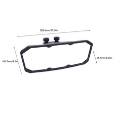 ›Boat Mirror Wide Angle View Convex Design Stable Support Convex Mirror For