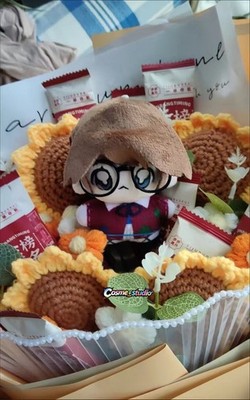 Anime Game Identity V 10cm Cosplay Painter Edgar Valden Adorable Plush Doll Body
