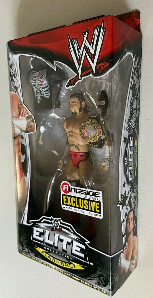 WWE Elite ECW CM Punk Wrestling Figure Ringside Collectibles WWE Elite ECW CM Punk Wrestling Figure Ringside Collectibles