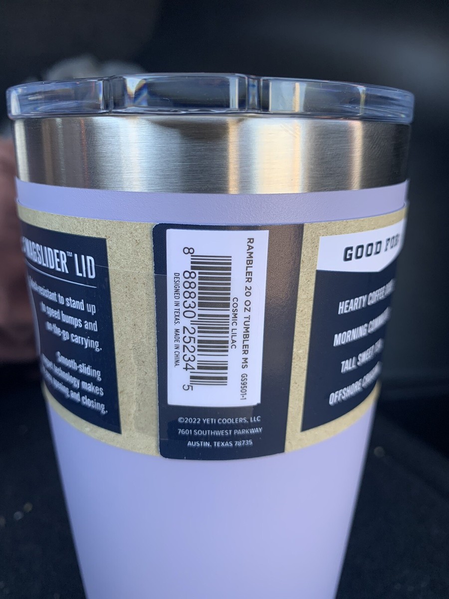 YETI Rambler 20 oz Tumbler ラベンダー Rare Cosmic Lilac Yeti