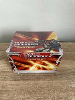Transformers 3D Battle-Card Spiel werkseitig versiegelt Booster Box 30er Packungen