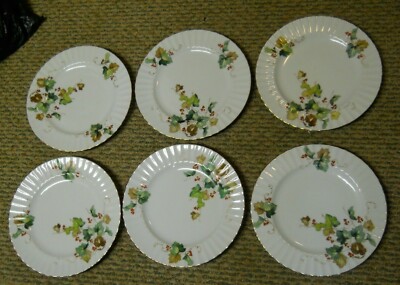 VTG LOT 6 HARMONY HOUSE REGAL CHINA AUTUMN 10 3/4'' DINNER PLATES OCCUPIED JAPAN