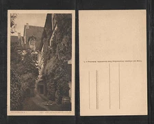 1920s ROTHENBURG O.T. HOF VOM STAUDISCHEN HAUS GERMANY POSTCARD