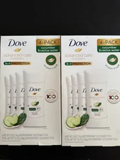 ✳️Dove Advanced Care invisible+ Antiperspirant Deodorant Cucumber  Cactus 4 PACK