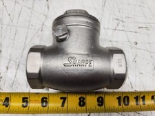 Sharpe 20276 1-1/4" Threaded 316 Stainless Steel 200 WOG Swing Check Valve New