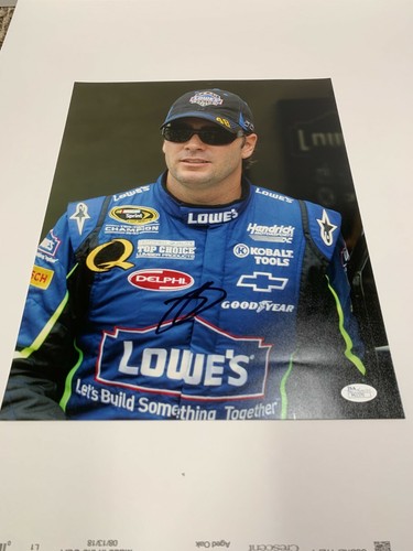 Jimmie Johnson Lowes Nascar Driver Autographed 11x14 Photo W/JSA COA #P61370 - Picture 3 of 8