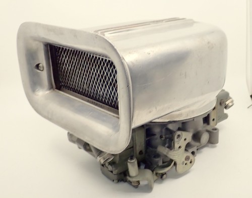 60's Aluminum Carburetor Scoop Sand Cast Moon Nicson Holley Dominator REAL DEAL! - Picture 21 of 23