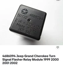 96-04 Jeep Dodge Chrysler TURN SIGNAL COMBINATION FLASHER RELAY OEM NEW MOPAR