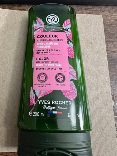 Yves Rocher COULEUR Color Raspberry Vinegar Protective Conditioner 6.7 oz Fr Sh - 第 1/3 張圖片