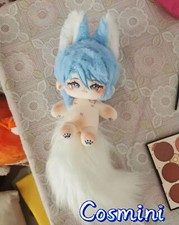 Anime Genshin Impact Kamisato Ayato 20cm Plush Doll Dress up Toy Gift Plushie