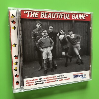 THE BEAUTIFUL GAME (Official Album UEFA Euro 96 England) CD Football Three Lions