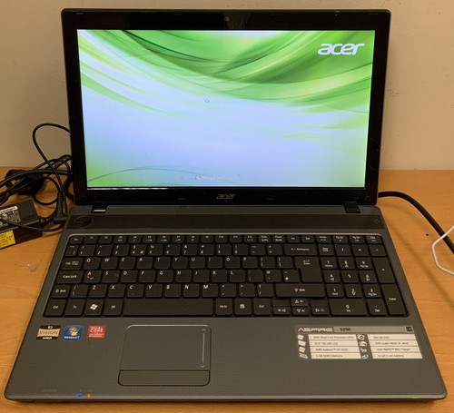 Acre Aspire 5250 15.6in 6GB Ram AMD E-450 1.65Gz 500GB Laptop Faulty Battery - Picture 5 of 11