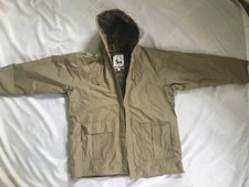 SAILMAKER WOMEN'S HOODED RAINCOAT JACKET SIZE LARGE EUC Polyvinylchloride N092