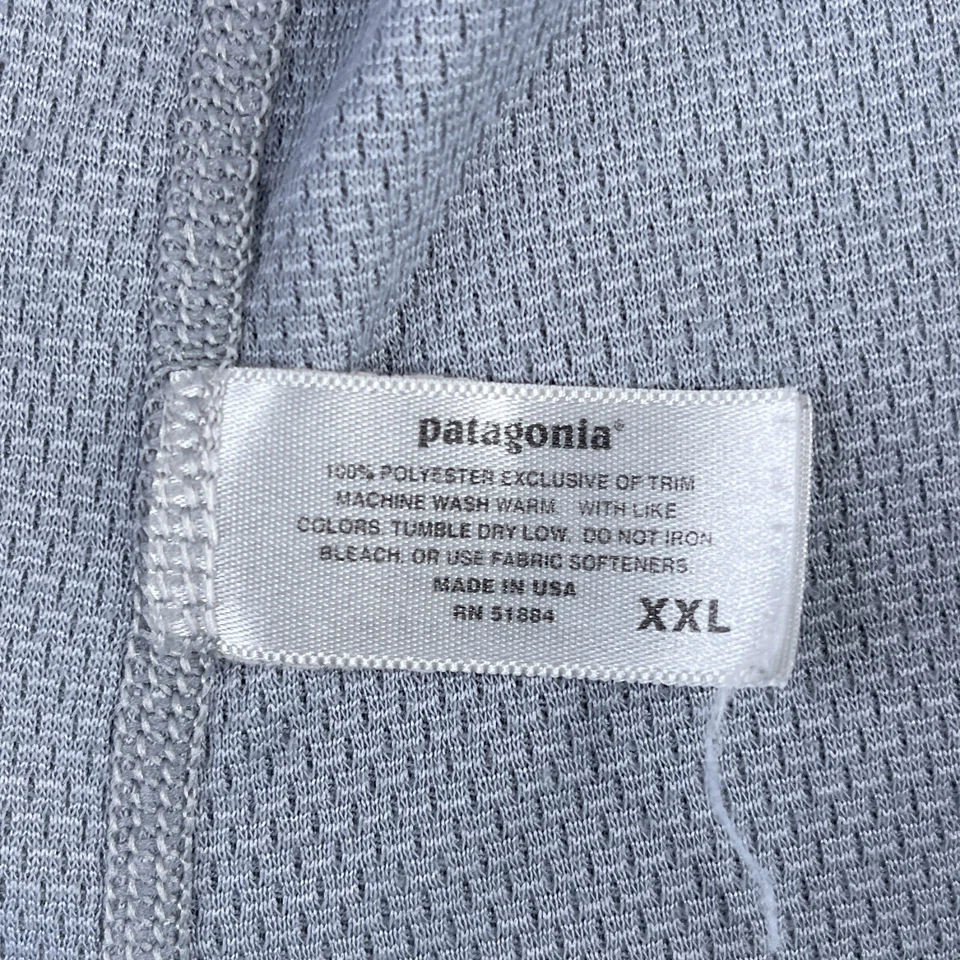 VINTAGE Patagonia Pants Mens 2XL XXL Grey Capilene Midweight Base Layer Outdoors - Image 3 of 4