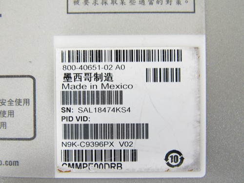 Cisco N9K-C9396PX V02 Module N9K-M6PQ SFP+ QSFP 48p Port & 12p Port 40G - Picture 6 of 10