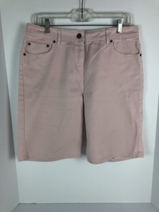 light pink bermuda shorts