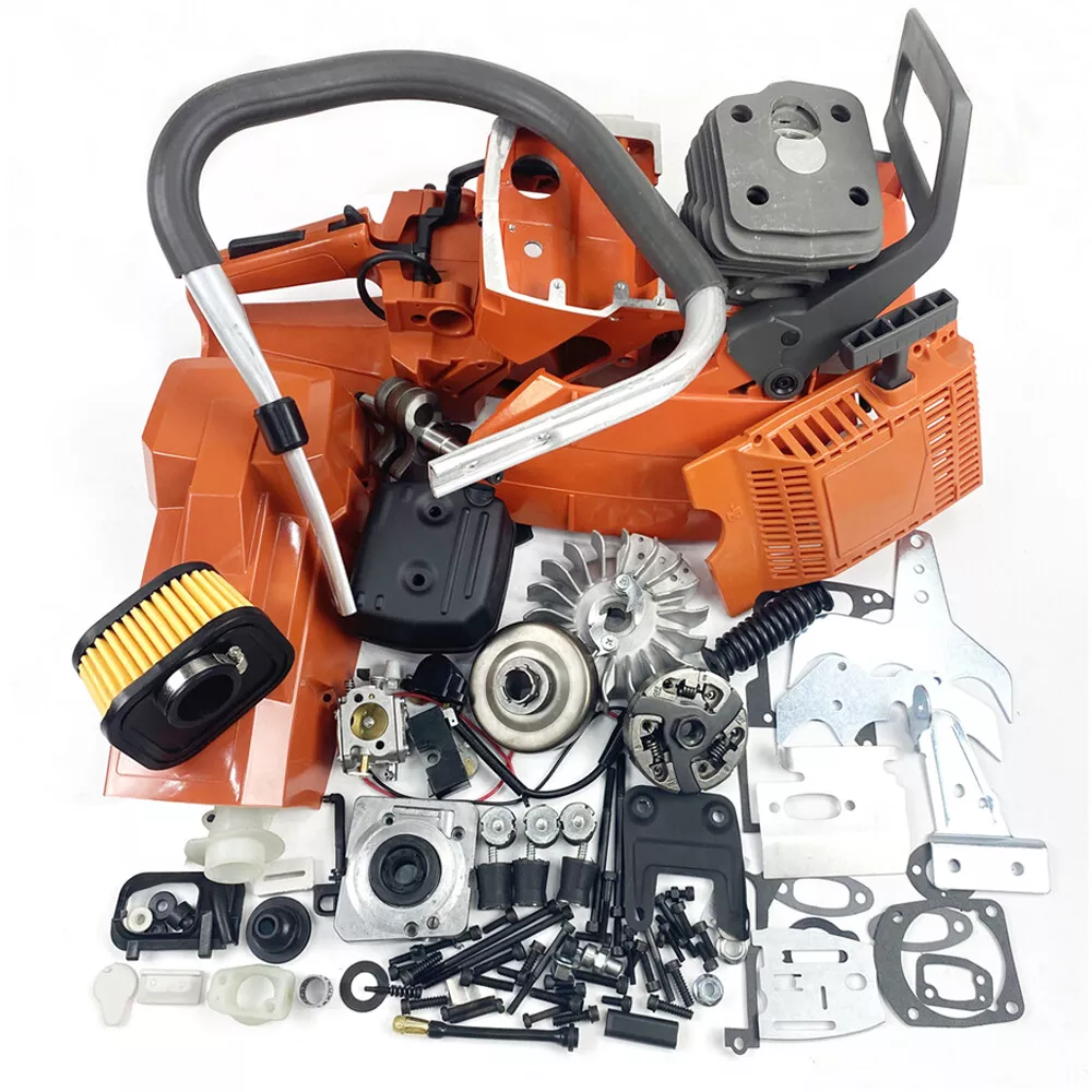 Complete Repair Kit For Husqvarna 181 281 288 XP Chainsaw Cylinder Piston Clutch