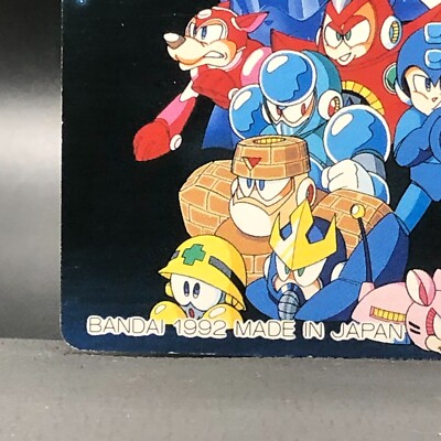Rock Man Mega Man Japanese Card TCG Bandai Capcom 1992 #98