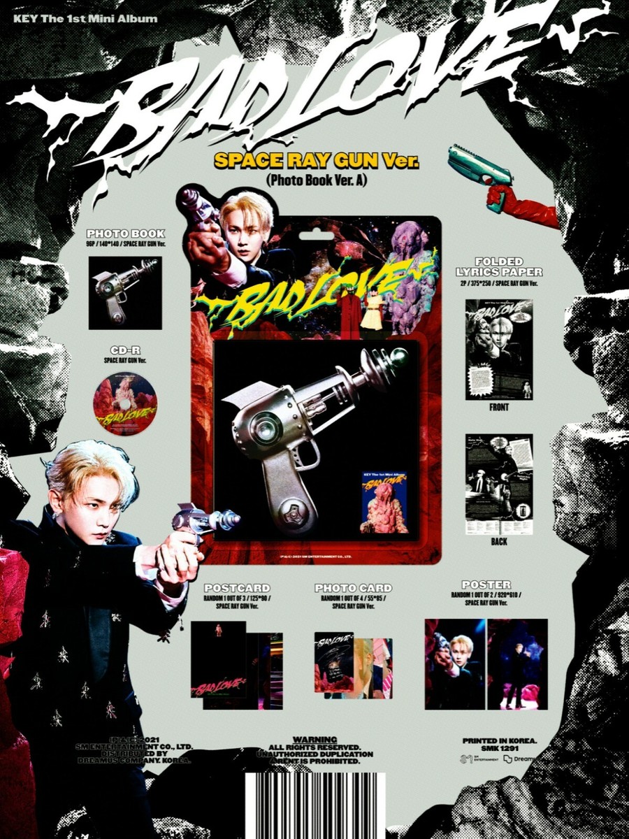SHINee シャイニー key キー BAD LOVE LP レコード KEY - 1st mini album BAD LOVE LP Ver. Vinyl SEALED NEW