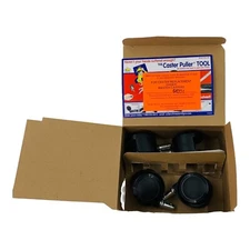 4/PK Office Chair 2" Replacement Casters Standard Neck B Stem Polyurethane 64334