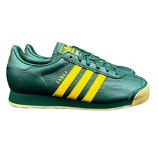 Adidas Originals Samoa J Green Gold Shoes IF7145 Youth Unisex Sizes 5 - 7