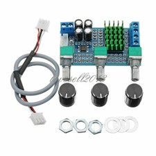 DC 12V 24V TPA3116D2 2x80W Dual-Channel Stereo Digital Power Amplifier AMP Board