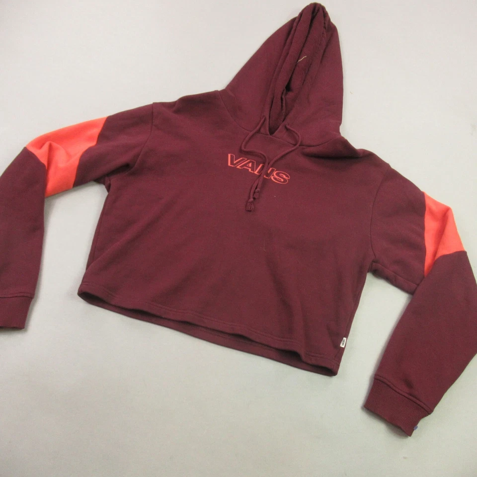 Vans Hoodie Womens Medium Long Sleeve Skateboarding Pullover Hooded Lightweight - Image 2 of 4