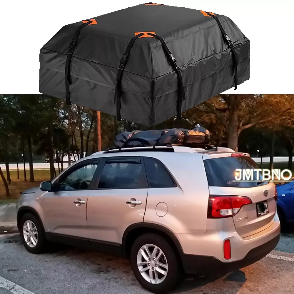 21 Cubic Feet 600D Car Roof Top Cargo Luggage Carrier Bag For Kia Sorento  03-23