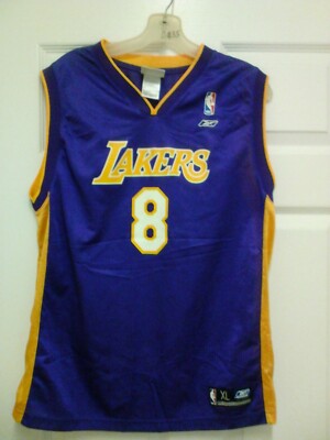 Kobe Bryant #8 Reebok Purple Vintage Jersey Size XL (18-20) | eBay Kobe Bryant #8 Reebok Purple Vintage Jersey Size XL (18-20) | eBay